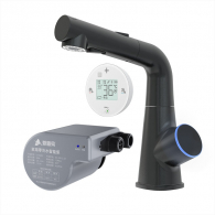 Индукционный смеситель Xiaomi AIXIYI Induction Pull-out Faucet Black (LX-0711) (с насосом)