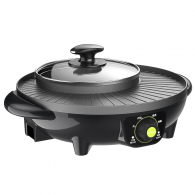 Гриль электрический комбинированный Xiaomi Liven Roasted Sun and Moon Pot Black (SK-J3201)