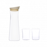 Набор посуды Xiaomi Glass Kettle Set 1 Pot + 2 Cups