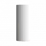 Прямая ваза с глазурью Xiaomi Bright Glazed Corrugated Straight Vase White Large (HF-JHZHPX01)