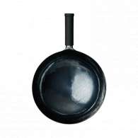 Сковорода-вок ручной ковки Huo Hou Three Rings Zhangqiu Iron Pot One Ring 32cm