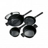 Набор посуды Huo Hou Super Platinum Non-stick Cookware 4 Piece Set