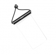 Водонепроницаемый чехол для смартфона Baseus Cylinder Slide-cover Waterproof Bag Black (ACFSD-E01)