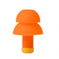Двухдиапазонные звукоизоляционные наушники (беруши) Jordan Judy Double Frequency Noise Reduction Earplugs Orange