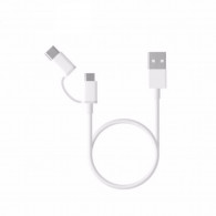 Кабель Xiaomi Mi USB Type-C / Micro USB Combo Cable 30 см White
