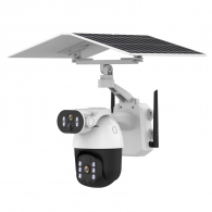 IP-камера на солнечных батареях YouSmart Dual Lens Solar Wireless PTZ Security Camera Wi-Fi White/Black (Q5MAX)