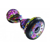 Гироскутер Smart Balance PRO PREMIUM 10.5 V1 (+AUTOBALANCE, +MOBILE APP) Граффити Фиолетовый