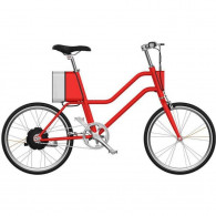 Электровелосипед Xiaomi YunBike C1 Womens Red