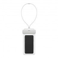 Водонепроницаемый чехол для смартфона Baseus Slip Cover Waterproof Bag White (ACFSD-D02)