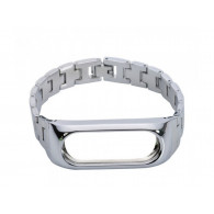 Ремешок для Xiaomi Mi Band 2 Metallic Silver