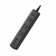 Сетевой фильтр Xiaomi Mi Power Strip 3 розетки и 3 USB порта Black (XMCXB01QMN)