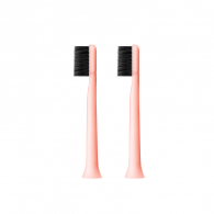 Сменные насадки для зубной щетки Xiaomi T-Flash Bamboo Charcoal Pink 2 шт (Q-0504)