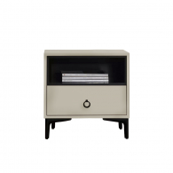 Прикроватная тумбочка 8H Jun Italian Light Luxury Bedside Table Light Grey (JMG3)