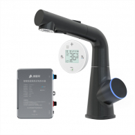 Индукционный смеситель с функцией мгновенного нагрева Xiaomi AIXIYI Induction Pull-out Instant Heating Faucet Black (LX-0712)