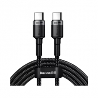 Кабель Baseus Cafule Series Type-C to Type-C PD2.0 100W 2m Black/Grey (CATKLF-ALG1)