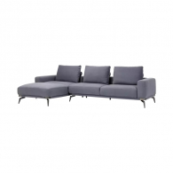 Угловой диван левый с беспроводной зарядкой Xiaomi 8H Alita Fashion Modular Sofa Left Chaise Nordic Blue (B3C)