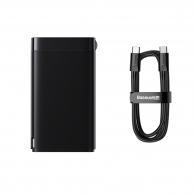 Сетевое зарядное устройство Baseus GaN3 Pro Fast Charger 2C+U 65W CH Black (CCGAN65C3)