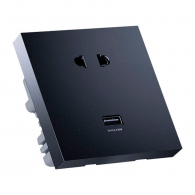 Умная Wi-Fi розетка Xiaomi Aqara Smart USB Wall Outlet H1 Gray (QBCZWG11LM)
