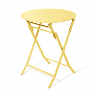 Стол обеденный складной круглый Xiaomi MWH Colorful Folding Round Table Yellow