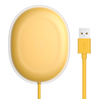 Беспроводное зарядное устройство Baseus Jelly Wireless Charger 15W Yellow (BS-W510)