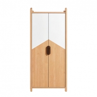 Детский шкаф Xiaomi Linsy Two-Door Children Wardrobe Wood/White (LH180D2-A)