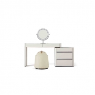 Комплект Туалетный столик зеркало пуф комод Xiaomi Linsy Retractable Dressing Table 1200-1653 mm (NV3C-B + JF004 + NO1H-A)