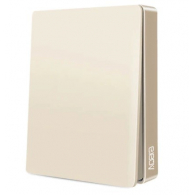 Умный выключатель Xiaomi Aqara Smart Wall Switch (Одинарный с нулевой линией) Gold (QBKG11LM)