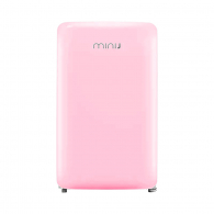 Мини-холодильник Xiaomi MiniJ Mini Retro Refrigerator Light Series Pink (BC-121FA)