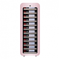 Винный шкаф с постоянной температурой и воздушным охлаждением Vinocave Wine Cabinet With Constant Temperature 34 bottles Pink (JC-108A)