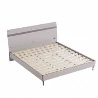 Двуспальная кровать Xiaomi Linsy Modern Minimalist Bed 1.5 m Coffee Wood Grain/Grey (OV3A-A1) (без матраса)