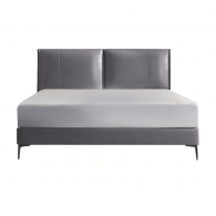 Двуспальная кровать 8H Jun Italian Light Luxury Leather Soft Bed 1.8m Grey (JMP2)