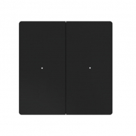Умный настенный выключатель Xiaomi Ptxzn Smart Switch X6 Black (PTX-X62) (двухклавишный с нулевой линией)