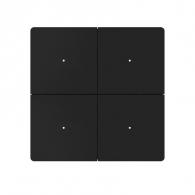 Умный настенный выключатель Xiaomi Ptxzn Smart Switch X6 Black (RTX-X64) (четырехклавишный c нулевой линией)