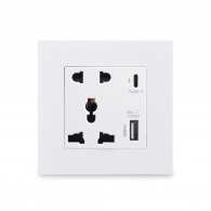 Розетка YouSmart Wall Socket 5 PINS USB-A Type-C White (Y1-F01)