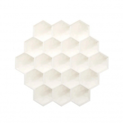 Силиконовая форма для льда Jordan Judy Ice Mold Honeycomb Beige 19 ячеек (CD033)