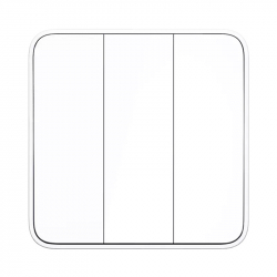 Умный выключатель трехклавишный с нулевой линией Xiaomi Mijia Smart Switch Zero Fire Edition Three (XMQBKG03LM)