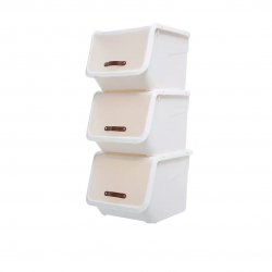 Набор из трех ящиков для хранения Xiaomi Jubilee Dragon Storage Box White (380X460X310MM)