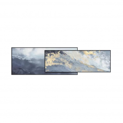 Набор из двух картин Xiaomi Yuihome Large-Scale Abstract Double-layer Decorative Painting Star B (40x150 см)