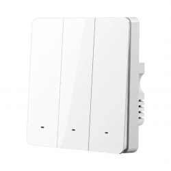 Умный выключатель трехклавишный Gosund Smart Wall Switch White (S6AM)