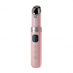 Массажер с дисплеем Wellskins Multifunktional Eye Beauty Apparatus Pink (WX-MY301)