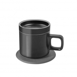 Беспроводное зарядное устройство и подставка для подогрева чашек Xiaomi VH Wireless Charging Electric Cup Black
