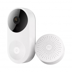 Умный дверной звонок Xiaomi Xiaobai Smart Video Doorbell D1 Set White (CDMR001W / CDMR001WJ)