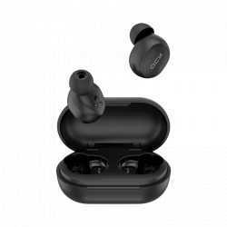 Беспроводные наушники с мобильным приложением QCY M10 Black (ver. APP)
