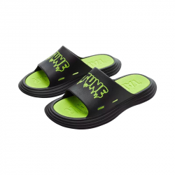 Мужские шлепанцы Xiaomi UTUNE Soft Thick Bottom Slippers Green/Black Printed (XT863) размер 42-43