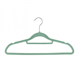 Набор вешалок для одежды Xiaomi Jeko&Jeko Non-slip Flocking Hanger Green 10 шт (SWH-2521)
