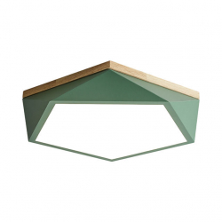 Умный потолочный светильник HuiZuo Smart Macaron Polygon Ceiling Light 24W Avocado Green (Уценка)