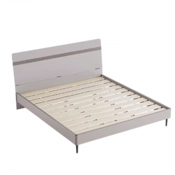 Двуспальная кровать Xiaomi Linsy Modern Minimalist Bed 1.8 m Coffee Wood Grain/Grey (OV3A-A1) (без матраса)