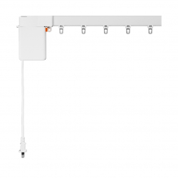 Умный электропривод для штор с карнизом Xiaomi Linptech Concealed Curtain Motor CE1 And Straight Rail 500 см (CE1DB)