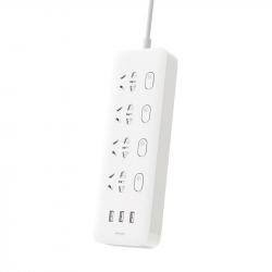 Сетевой фильтр Xiaomi Mi Power Strip 4 розетки и 3 USB порта White (MJSWSKCXB-01QM)