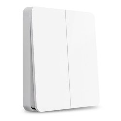 Умный выключатель двухклавишный Xiaomi Yeelight Smart Switch Light (YLKG13YL)